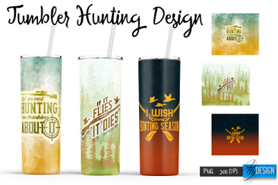 Hunting 20 Oz Tumbler Sublimation v.7