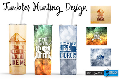 Hunting 20 Oz Tumbler Sublimation v.8