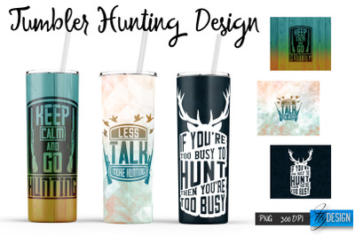 Hunting 20 Oz Tumbler Sublimation v.9