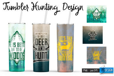 Hunting 20 Oz Tumbler Sublimation v.10