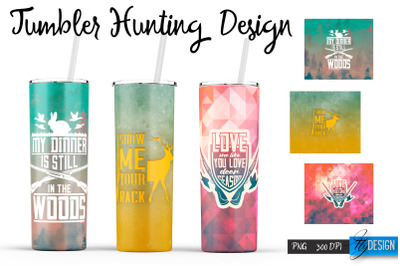 Hunting 20 Oz Tumbler Sublimation v.11