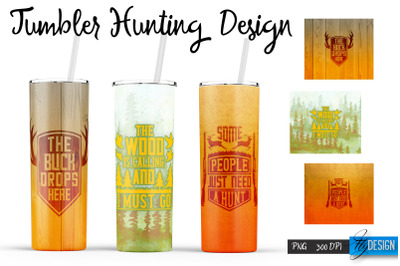 Hunting 20 Oz Tumbler Sublimation v.12