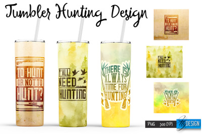 Hunting 20 Oz Tumbler Sublimation v.13