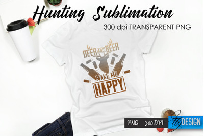 Hunting T-Shirt Sublimation V.4