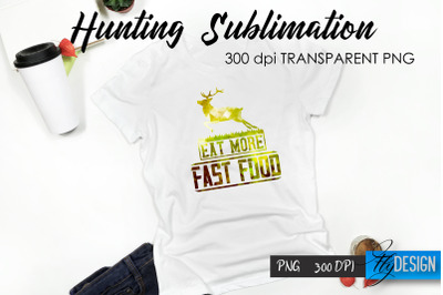 Hunting T-Shirt Sublimation V.8