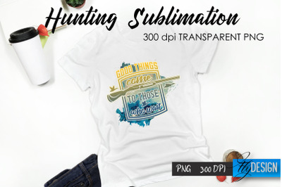 Hunting T-Shirt Sublimation V.10