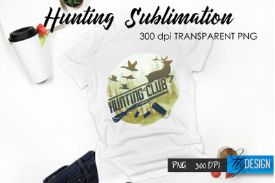 Hunting T-Shirt Sublimation V.12