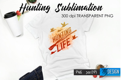 Hunting T-Shirt Sublimation V.15