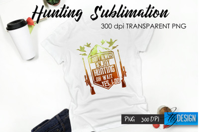 Hunting T-Shirt Sublimation V.16