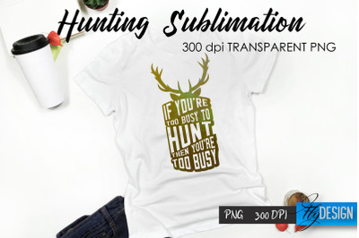 Hunting T-Shirt Sublimation V.25