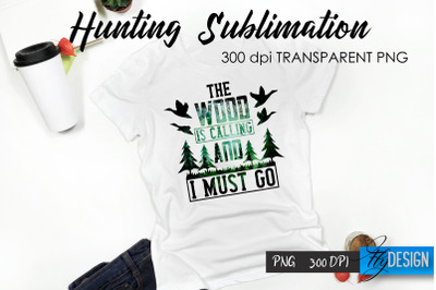 Hunting T-Shirt Sublimation V.36