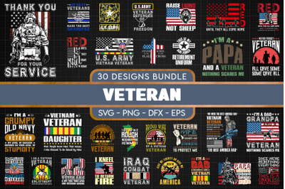 Veteran SVG Bundle