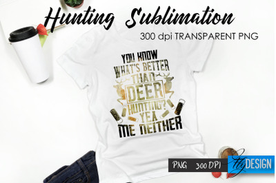 Hunting T-Shirt Sublimation V.40