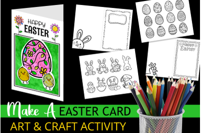 Make an Easter Card - Kids Art &amp; Craft Activity