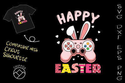 Happy Easter Day Video Game Controller