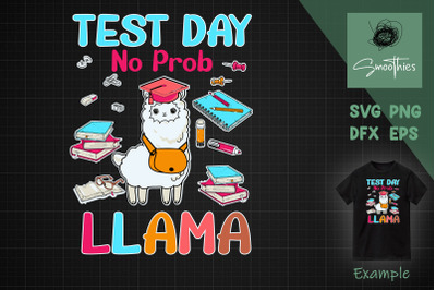 Test Day No Prob Llama Teacher School