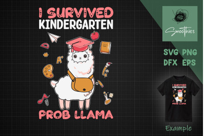 Kindergarten No Probllama Llama Lover