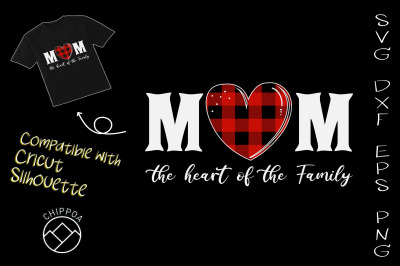 MOM The Heart of the Family Mother Day