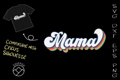 Retro Mama Vintage Happy Mother Day