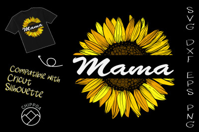 Mama Sunflower Happy Mother Day