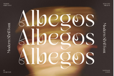 Albegos Typeface