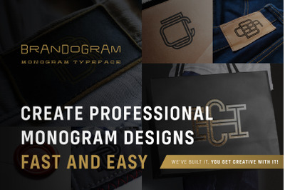 Brandogram Monogram Typeface