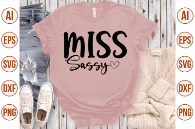 miss sassy svg