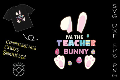 I Am Teacher Easter Matching Family