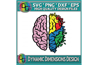 Brain, Mental Health, Nero divergent, Adhd svg, Human Brain, Attention