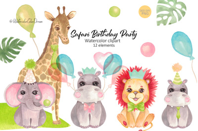 Safari Baby Animals Birthday Party