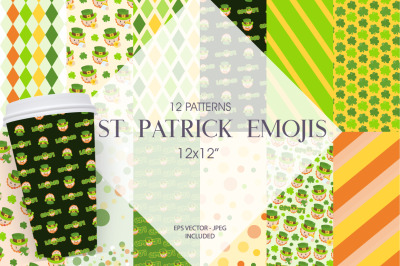 St Patrick Emojis