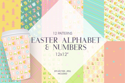 Easter Alphabet &amp;amp; Numbers