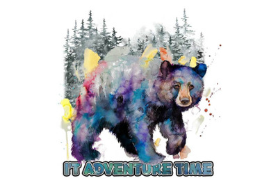 Its Adventure Time Camping Sublimation