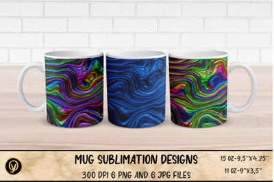 Mug Sublimation Designs ,Abstract Sublimation Mug