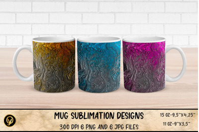 Mug Sublimation Designs ,Abstract Sublimation Mug