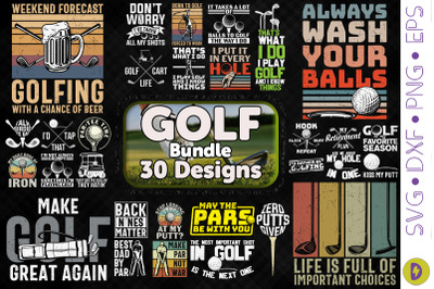Golf Bundle-30 Designs-220308