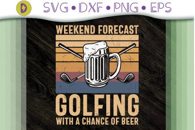 Forecast Golf With A Chance Of Beer
