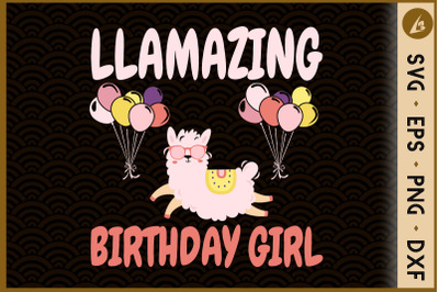 Llamazing Birthday Girl