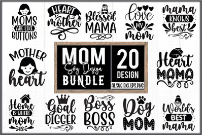 Mom SVG Design Bundle