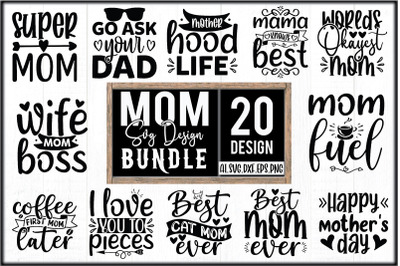 Mom SVG Design Bundle