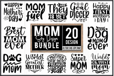 Mom SVG Design Bundle