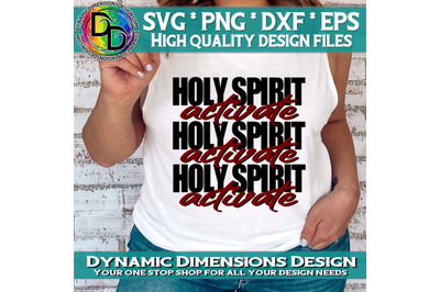 Holy Spirit Activate SVG Bundle&2C; Holy Spirit Activate Png&2C; Christian S