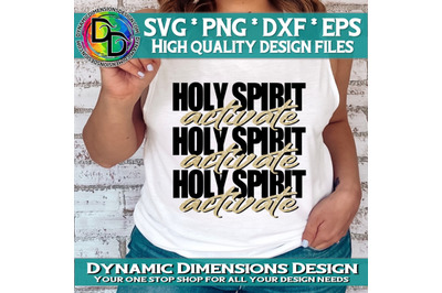 Holy Spirit Activate SVG Bundle, Holy Spirit Activate Png, Christian S