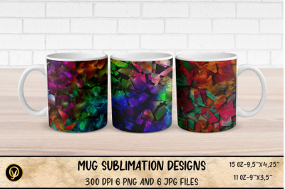 Mug Sublimation Designs ,Abstract Sublimation Mug