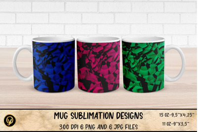 Mug Sublimation Designs ,Abstract Sublimation Mug