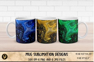 Mug Sublimation Designs ,Abstract Sublimation Mug