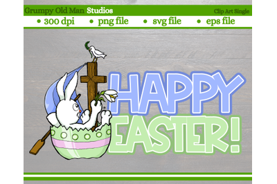 sailing easter bunny | happy easter