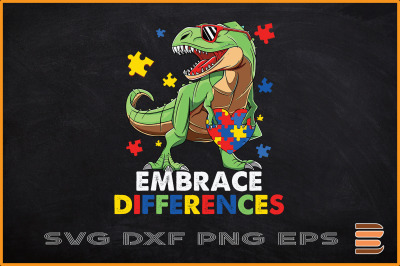 Embrace Differences Dinosaur Puzzle