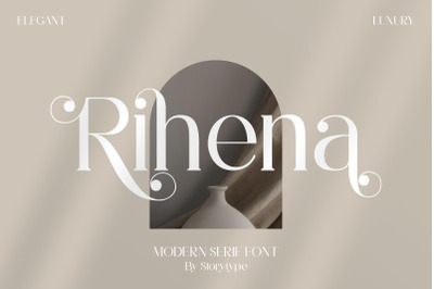 Rihena Typeface