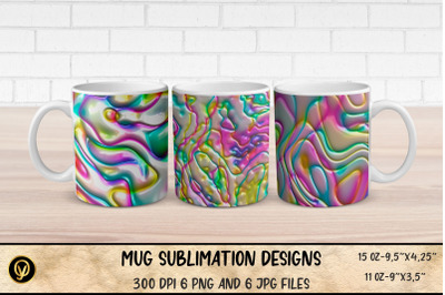 Mug Sublimation Designs ,Abstract Sublimation Mug